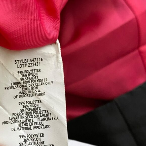 VTG Betsy & Adam Classic A-line Cocktail Dress in Black - Picture 10 of 12